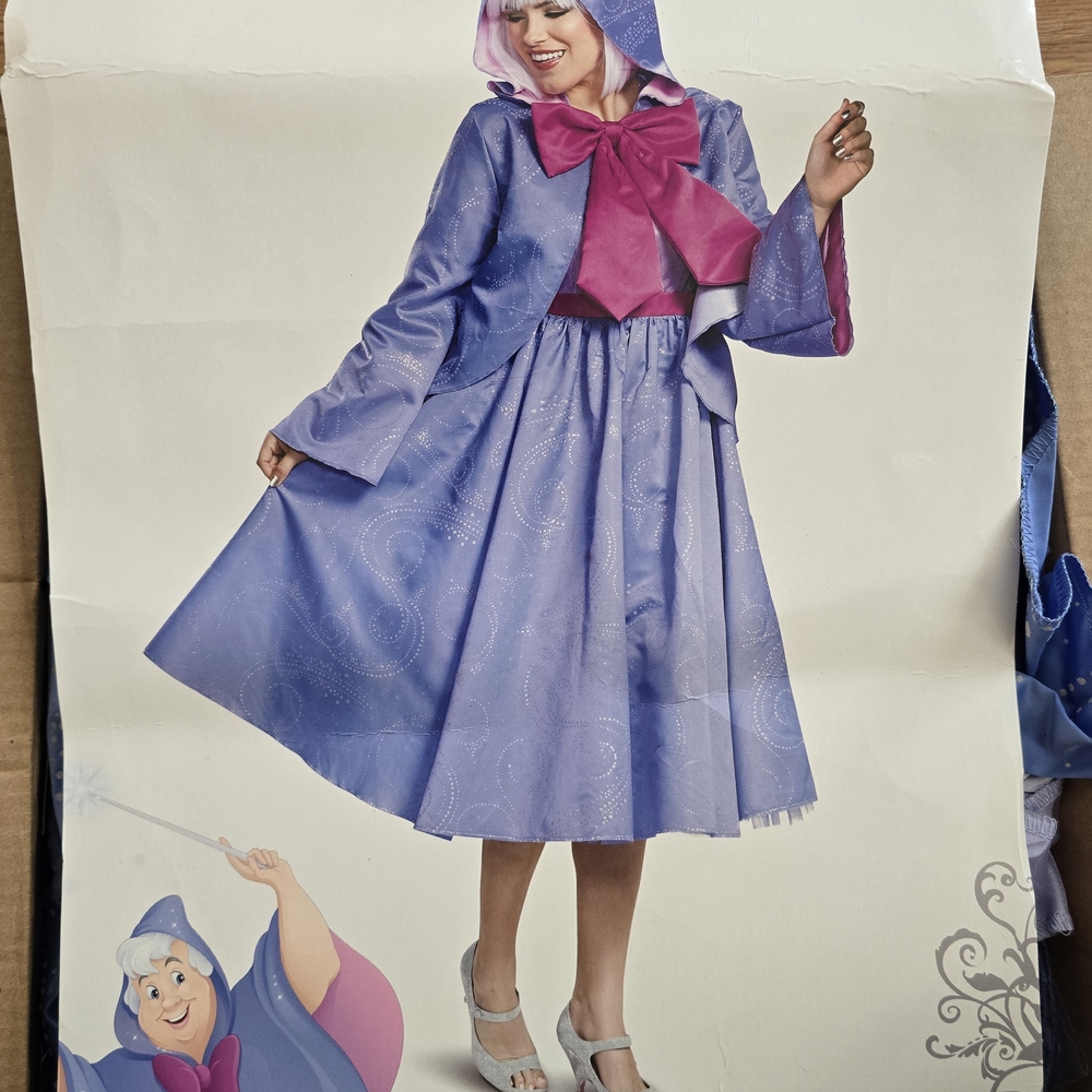 Women's Blue Hooded Skirt Set